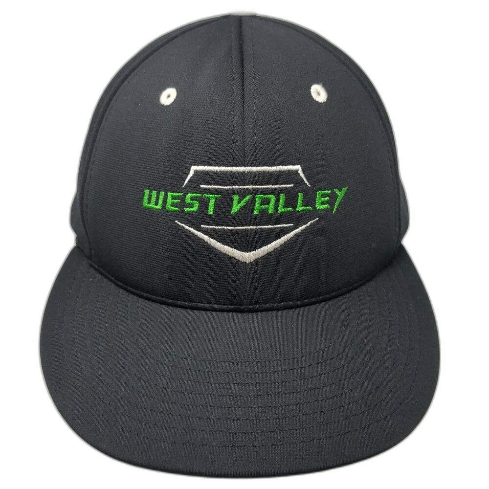 Richardson Baseball Black XL West Valley Performance Stretch Fit Home Plate Hat